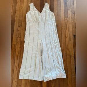 World Market Cotton Striped Jumpsuit OSFM